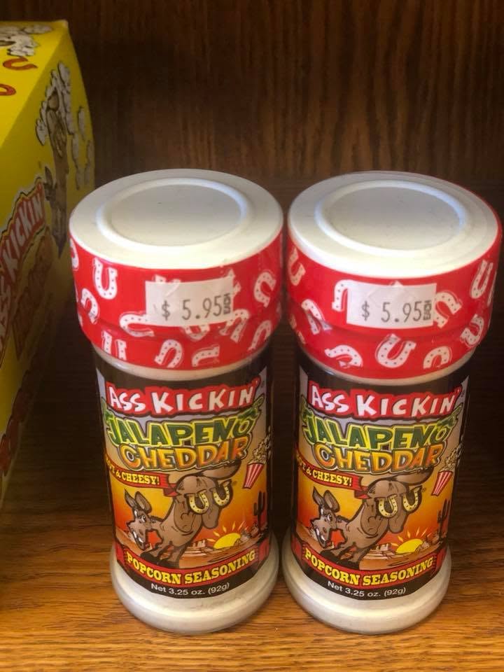 Product 162 on the shelf at The Beef Jerky Emporium