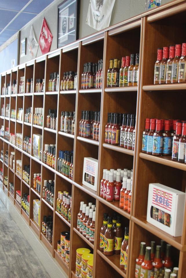 Product 118 on the shelf at The Beef Jerky Emporium