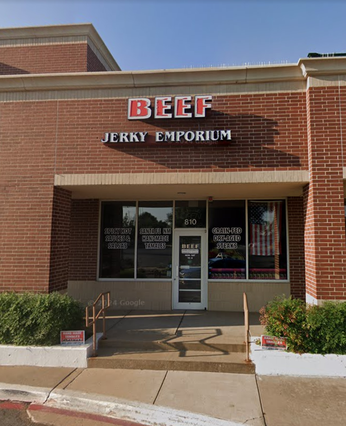 The Beef Jerky Emporium storefront today