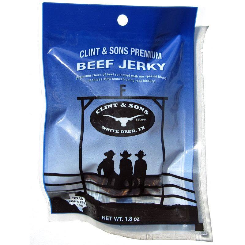 Product 29 on the shelf at The Beef Jerky Emporium