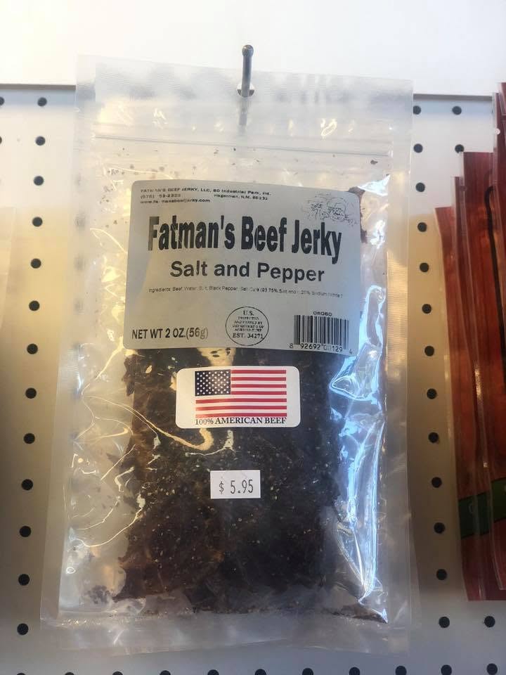 Product 136 on the shelf at The Beef Jerky Emporium