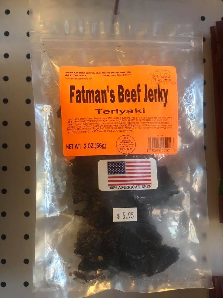 Product 145 on the shelf at The Beef Jerky Emporium